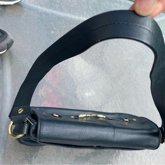 VINTAGE BLUE HANDBAG - Picture 15 of 16